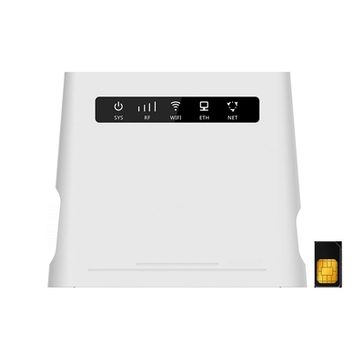 SIMのカード スロットFDD TDDおよび余分アンテナとの鍵を開けられたCPE Lteの無線ルーター300Mbps CAT4