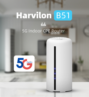 5G 4Gネットワーク3.0 GbpsのためのナノSIMのカード スロットとのデュアル バンド5G CPEのルーターのNSA SA WiFi 6