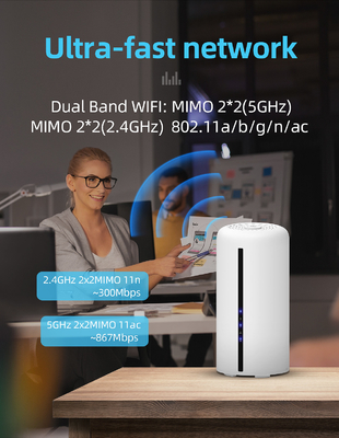 SIMカード1800Mbpsが付いている移動式デュアル バンド5Ghz Wifiのルーターは鍵が開く