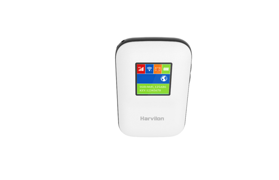 スクリーン2700mAh-3000mAhのポケットWiFiの変復調装置が付いているMIFIの移動式4Gルーターは鍵が開いた