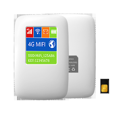 Cat4 150Mbps MiFiの移動式4GルーターUSBは充満3000MAh電池を必要性構成インターフェイスさせない