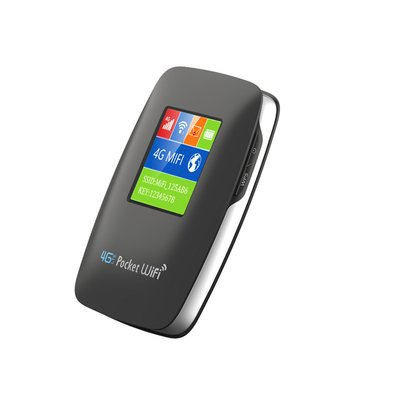 2700mAh-3000mAh 4G Lte MiFiのルーター150Mbps 4G移動式WiFiのホットスポットLCDスクリーンが付いている15の装置