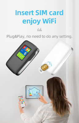 2700mAh-3000mAh 4G Lte MiFiのルーター150Mbps 4G移動式WiFiのホットスポットLCDスクリーンが付いている15の装置