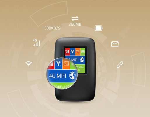 3000mAh 4G LTE LCDスクリーンの国際的なバンドとの無線MiFiのルーターWIFIのホットスポット