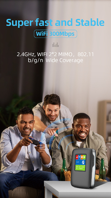 3000mAh 4G LTE LCDスクリーンの国際的なバンドとの無線MiFiのルーターWIFIのホットスポット