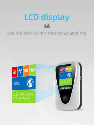 旅行移動式4GルーターFDD TDD 2G 3G WiFiのホットスポットのルーター4G